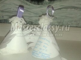 Ангелочек своими руками. Мастер-класс с фото