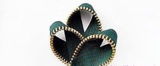 брошь из молнии, поделки из змейки, из змейки, брошь своими руками, женские украшения, бижутерия своими рукам, hand-made