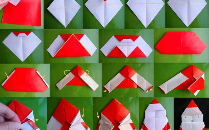 Origami business from paper