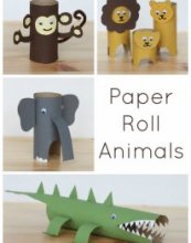 поделки из картонных втулок